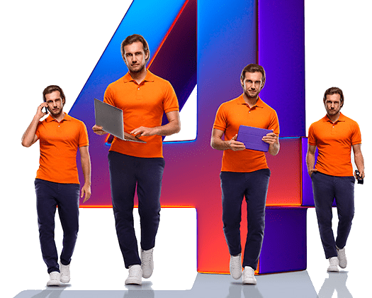 Великолепная четверка Ростелеком в село Кроуновка (Приморский край)